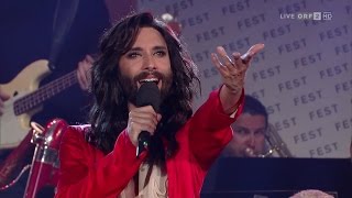 Conchita Wurst  Rise Like a Phoenix Wiener Festwochen ORF2 12052017 [upl. by Ledarf545]