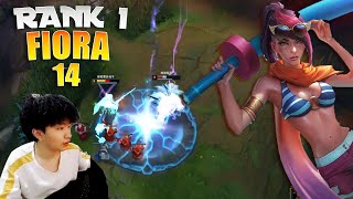 14 Fiora vs Tryndamere  14Fiora Fiora Guide [upl. by Howie]