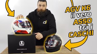 AGV K6 il vero ASSO tra i CASCHI tuttofare [upl. by Lotty]