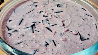 Buko Ube Jelly SaladGelatin recipe [upl. by Gerek]