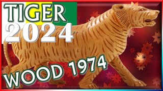 Tiger Horoscope 2024 ❤ Wood Tiger 1974  January 23 1974 to February 10 1975 [upl. by Nels122]