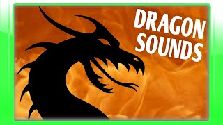 How Dragons Sounds  Mythical Creatures Dragons with Sound Effects [upl. by Akin]