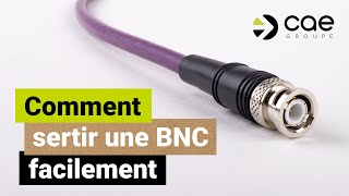 Comment sertir une BNC facilement [upl. by Leinoto257]