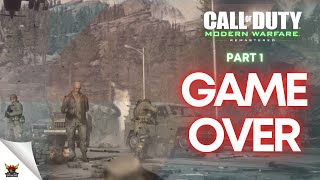 CALL OF DUTY MODERN WARFARE REMASTERED GAMEPLAY CAMPAIGN PLAYTHROUGH PART 4  Captain Game [upl. by Lean]