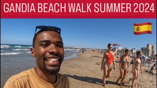 A BEACH WALK THAT SHOCKED MY EYES  From Kenya Africa to Gandia Spain and shocked [upl. by Berga407]