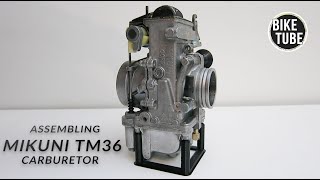 Assembling Mikuni TM36 carburetor [upl. by Sivahc]