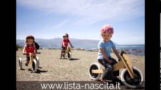 Triciclo design per bimbi  Bicicletta di design per bambini dalla Nuova Zelanda by LISTA NASCITA [upl. by Anyt472]