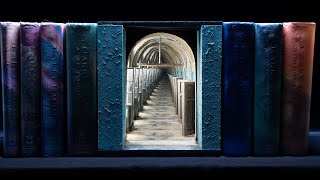 Making an INFINITY MIRROR Book Nook  Abandoned Sanatorium [upl. by Yenahs]