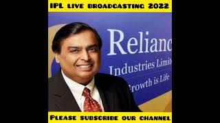 Ipl live broadcasting 2022shorts ipl2022 cricket [upl. by Galina359]