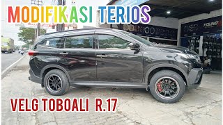 MODIFIKASI TERIOS VELG HSR TOBOALI RING 17 shorts [upl. by Arhaz]