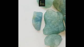 Natural Raw Aquamarine Gemstone Aquamarine Rough Loose Gemstone lot Aqua Aquamarine stone [upl. by Attevad]