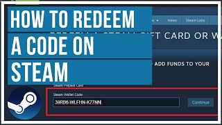 How To Redeem A Code On Steam  Unlock A Game [upl. by Korb531]