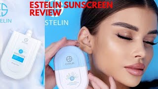 Estelin Sunscreen SPF 50 Review  Side Effects  Benefits  How To Use  Fake vs Original estelin [upl. by Artemed56]