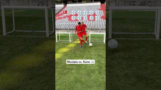 Musiala and Kane take on the Two Goal Challenge 🥅⚽️🥅 [upl. by Rabkin]