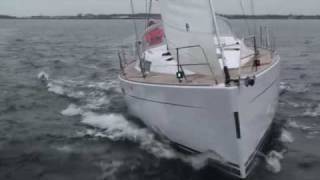 Hanse 400 testing in Denmark [upl. by Maryn]