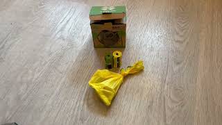 Yorja Dog Poop Bags  Review [upl. by Devlen]