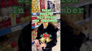 Kerst spullen bij Action in september 🤩 Nojen kerst sinterklaas action halloween kerstboom [upl. by Dnalon658]