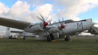 Avro Shackleton WR963 28th January 2012 [upl. by Ecinehs]