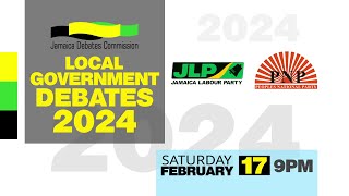 Jamaica Debates Commission  Local Government Debate 2024  February 17 2024 [upl. by Abdulla]