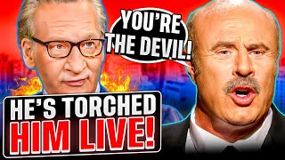 WATCH Dr Phil DESTROY Bill Maher LIVE In Heated Debate On Woke Culture Dr Phil Is On A Rampage [upl. by Garvy]