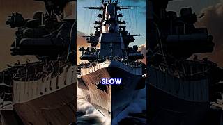 The Rise And Fall Of WW11s Giant Battleships shorts ytshorts [upl. by Ainnos514]