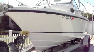 2006 Boston Whaler 205 Conquest in Sarasota FL [upl. by Bella345]