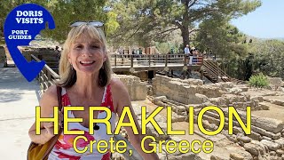 Heraklion Crete Greece Port and Town Guide [upl. by Droffats]