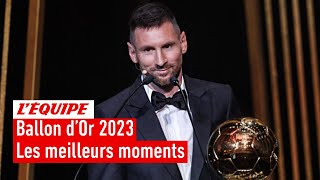 Ballon dOr 2023  Les meilleurs moments de la 67e cérémonie [upl. by Eira351]