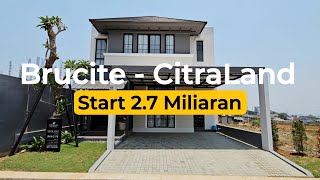 CitraLand Puncak Tidar Malang  Brucite  Start 27 Miliaran [upl. by Nosredna]