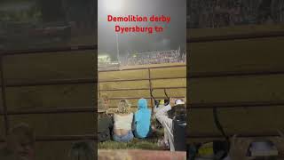 Demolition derby Dyersburg tn like comment subscribe [upl. by Akinirt339]