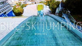 Epic Innsbruck 1905 Bike  Ski Jumping at Bergisel [upl. by Asial]