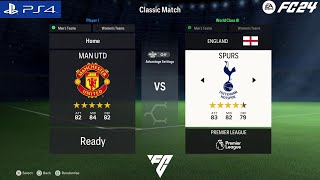 FC 24  Manchester United FC VS Tottenham Hotspur FC  Premier League [upl. by Leod]