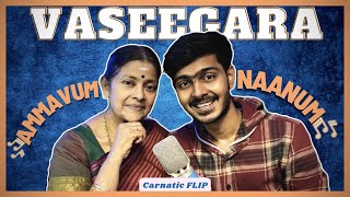 Vaseegara Cover  Ammavum Naanum  Carnatic FLIP [upl. by Arehahs]