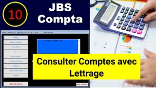 10  Formation Comptabilité Pratique Darija  Consulter Comptes avec Lettrage [upl. by Katzir]