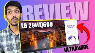 LG 29 Inch Ultrawide Monitor Review  29wq600  UsbC Monitor [upl. by Anayeek]