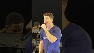 Nick Jonas  Jealous Angels Stadium 2018 [upl. by Lennad]