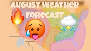 August weather forecast ￼ [upl. by Ailedamla113]