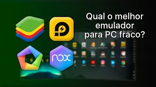 Melhor Emulador de Android para PC Fraco 2023 [upl. by Lzeil]