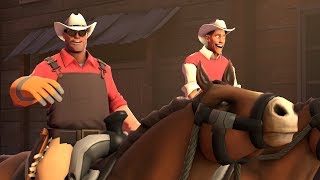 Horses in The Back SFM [upl. by Kedezihclem]