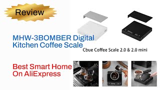 Review MHW3BOMBER Digital Kitchen Coffee Scale  Best Smart Home Product On AliExpress [upl. by Lindsy]