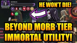 BEYOND MORB TIER IMMORTAL UTILITY  Awakened Morbius A UTILITY GOD  Marvel Contest of Champions [upl. by Odnesor]