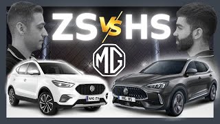 MG ZS VS MG HS 💥 ¡VAYA DUELO 🥵 [upl. by Tepper705]