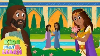 Queen Esther  Animated Simple Bible Stories [upl. by Isus552]