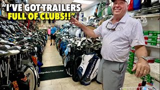 PGA TOUR PLAYER HAD TRAILERS FULL OF GOLF CLUBS [upl. by Remde945]