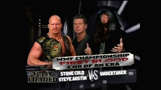 Story of Stone Cold vs The Undertaker  Fully Loaded 1999 [upl. by Arnon]