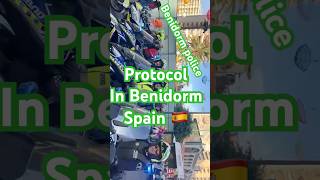 Benidorm police 👮  November in Benidorm [upl. by Namlak]