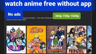 Top 10 Websites to watch Anime 2024 Updated [upl. by Bradly]