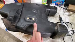 Best Plastic Gas Tank Petcock Insert Fix No Epoxy Needed [upl. by Drucill457]