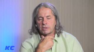 BRET HART ON WINNING HIS 1ST WWF TITLE [upl. by Yziar71]