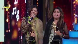 MMAwards 2015  Nooran Sisters MMA Moment Special  Radio Mirchi [upl. by Aniretak]